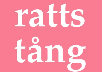 Synonym rattstång