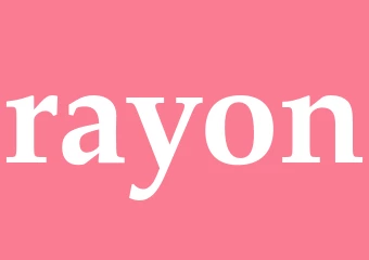 Synonym rayon