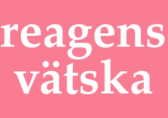 Synonym reagensvätska