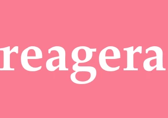 Synonym reagera