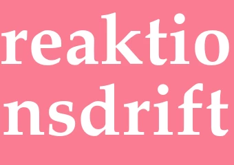 Synonym reaktionsdrift