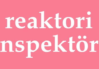 Synonym reaktorinspektör
