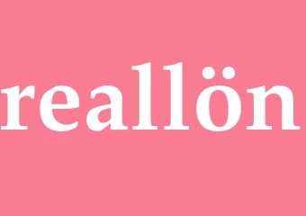 Synonym reallön