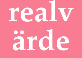 Synonym realvärde