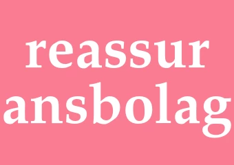Synonym reassuransbolag