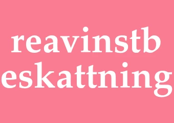 Synonym reavinstbeskattning