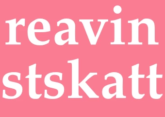 Synonym reavinstskatt