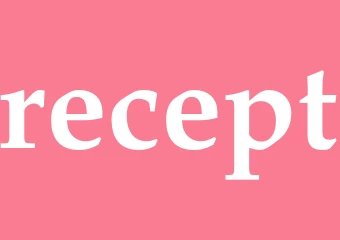 Synonym recept
