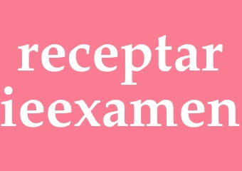 Synonym receptarieexamen