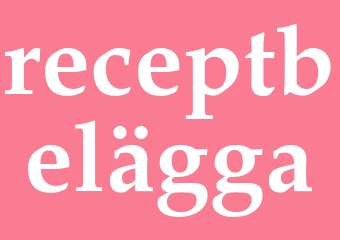 Synonym receptbelägga