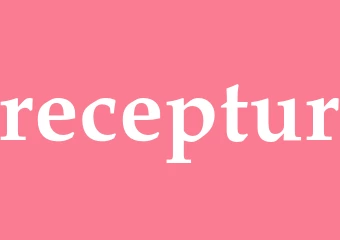 Synonym receptur