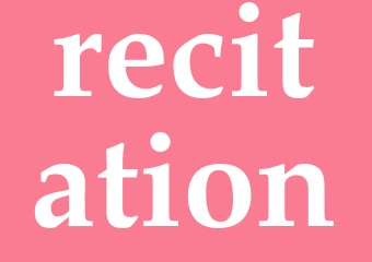 Synonym recitation