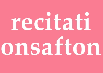 Synonym recitationsafton