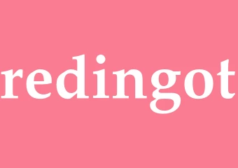 Synonym redingot