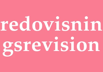 Synonym redovisningsrevision
