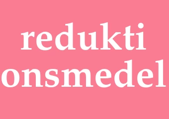 Synonym reduktionsmedel