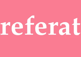 Synonym referat