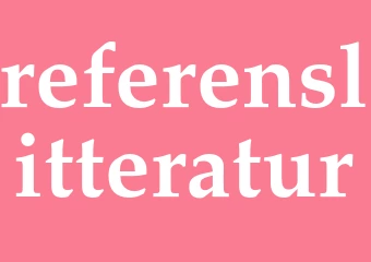 Synonym referenslitteratur