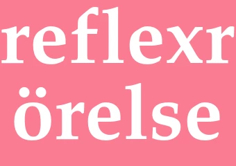 Synonym reflexrörelse
