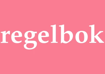 Synonym regelbok