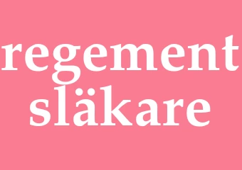 Synonym regementsläkare