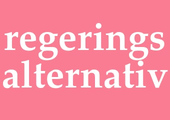 Synonym regeringsalternativ