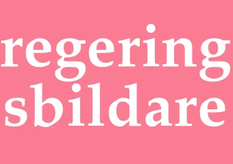 Synonym regeringsbildare