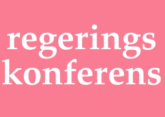 Synonym regeringskonferens