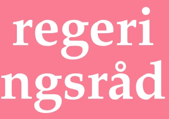 Synonym regeringsråd