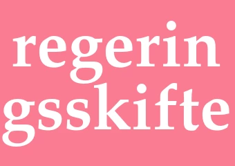 Synonym regeringsskifte
