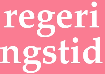 Synonym regeringstid