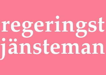Synonym regeringstjänsteman