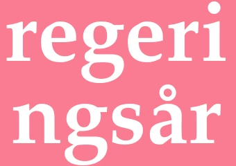 Synonym regeringsår