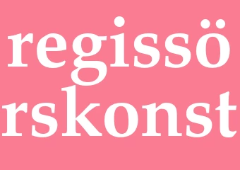 Synonym regissörskonst