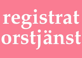 Synonym registratorstjänst