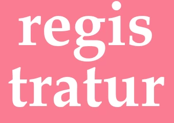 Synonym registratur
