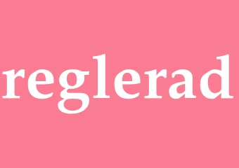 Synonym reglerad