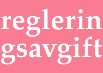 Synonym regleringsavgift