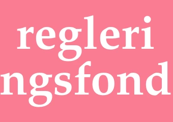 Synonym regleringsfond