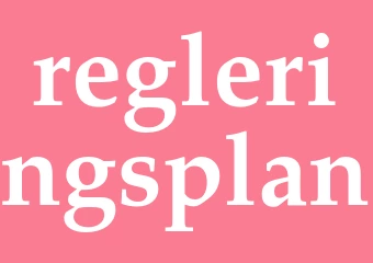 Synonym regleringsplan