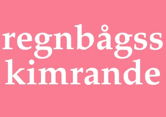 Synonym regnbågsskimrande