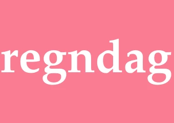Synonym regndag