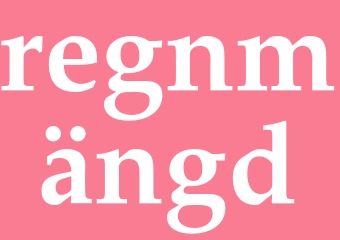 Synonym regnmängd