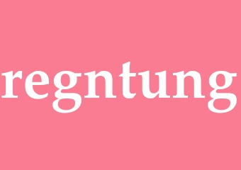 Synonym regntung