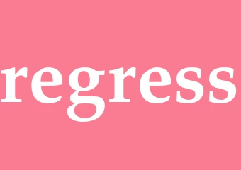 Synonym regress