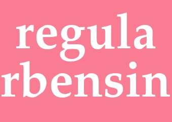 Synonym regularbensin