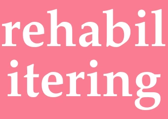 Synonym rehabilitering