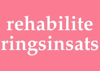 Synonym rehabiliteringsinsats