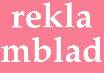 Synonym reklamblad