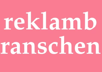 Synonym reklambranschen